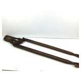 Antique 40" Leavitt Guillotine De-Horner