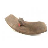 Primitive Wooden Tiger Maple Post Croze