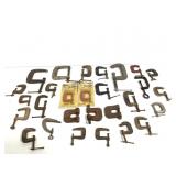 Lot of Small C Clamps