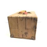 Ant. Wooden Case w/6 Glass Fire Suppression Bombs