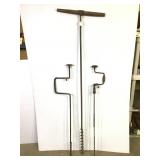 VTG Long T-Handle & 2 Brace Augers