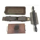 Norton Pike Sharpening Stone & Oil Tray +++