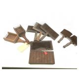 Ant. Curry Brushes Gooseberry Pickers & Misc.