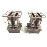 The Taylor Boggis Fdy Co. Kerosene Camp Stove Burn