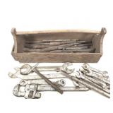 Heavy Duty Punches Chisels & Wrenches W/ Toolbox