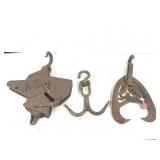 Old Barn Pulleys & Hooks