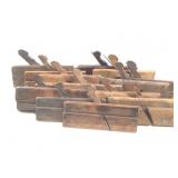 13 Antique Moulding Planes
