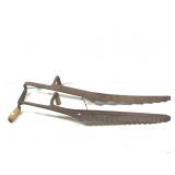 Pair of Primitive Hay Knives / Saws