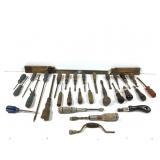 Vintage Tools - Screwdrivers Picks Folding Tapes