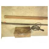 Vtg Craftsman Transit w/ Tripod+Other Survey Equip