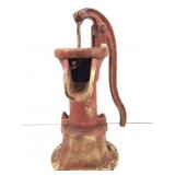 Antique Iron Pitcher Pump w/Base