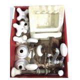 Vintage Porcelain Bathroom Accesories