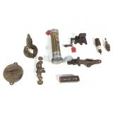 Antique Spark Plusgs Flashlight Clamps & Tools
