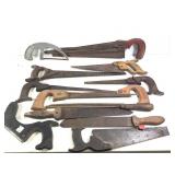 Misc Small Handsaws & Saw Blades Large Lot