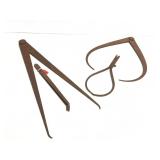 Antique Calipers & Tweezers Unbranded