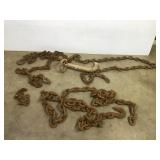 Lot of Heavy Gauge Log Chain