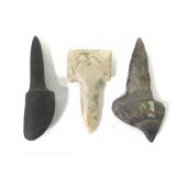 3 Flint Stone Drills Tools