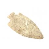 3.5" Stem Base Cream Flint Spear Point