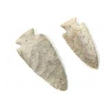 2 Corner Notch Spear Points