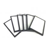 6 Riker Mount Display Cases 8"x12"