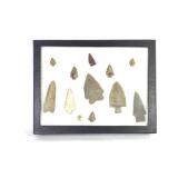11 Chert Flint Spear Points