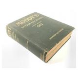 John Moody Manual Of Investments Railroads 1933