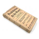 Prohibition At Its Worst Irving Fisher 1927