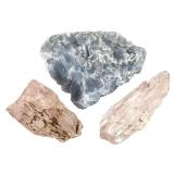 Spodumene Var Kunzite1.4 oz Kunzite 1.3oz & BL Cal