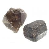 Smoky Quartz Crystal & Dravite tourmaline 2 Lb 6.2