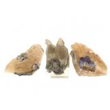 Dbl Etched Calcite Xl & 2 Golden Calcite xls 2Lb +