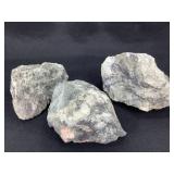 Rhodochrosite in Matrix & 2 Others 19lbs. TW