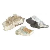 3 Stilbite w Apophyllite & w Qrtz & Natrolite 3 lb