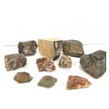 Mixed Mineral Specimen 17lbs TW