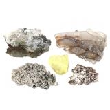 5 Faden Qrtz Diamantina Py w Qrtz Hemimorphite +