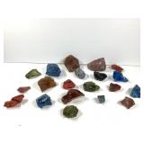 Multicolor Slag Glass Chunks 15lb. TW