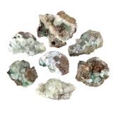 7 Conichalcite Malachite & Quartz w Min 1Lb 3 oz