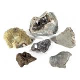 6 YL Calcite xls Irid Calcite Qrtz Andradite+ 26 o