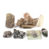 7 Quartz Brookite & Quartz & Celestite+ 3 Lb 1.9