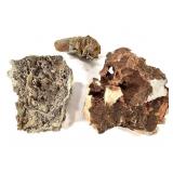 3 Barite Missouri Specimens 2 Lbs 2.9 oz TW