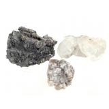 Shullsburg Calcite on Sp Apophyllite Galena Cal+