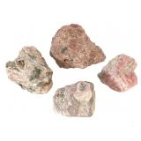 4 Rhodochrosite Raw Argentina 2 Lbs 9.7 oz TW