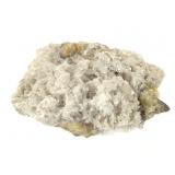 Calcite Xls on YL & Purple Fluorite 3 Lbs 6.7 oz