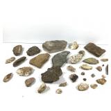 Schist w Mica Pyrite & Other Minerals 21.4lb TW
