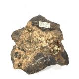 Basalt Rose Calcite w/ Pyrite 7lbs. TW