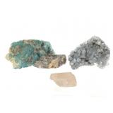 BL Celestite 4.2 oz Kunzite 1.4 oz  Amazonite 11oz
