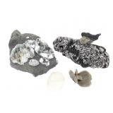 4 Dolomite Calcite Mrc & Cal Qrtz & Selenite+ 11oz