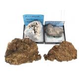 4 Goethite Jarosite Aft Py & Mrc & Millerite+10 oz