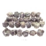 25 Twinned Ppl Aragonite 1 Lbs 12.5 oz