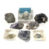 Chalcopyrite Celestite Fluorite Galena+ 1 Lb 1.6