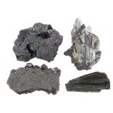 Tourmaline Ramsdellite Marmatite Stibnite 22.3 oz